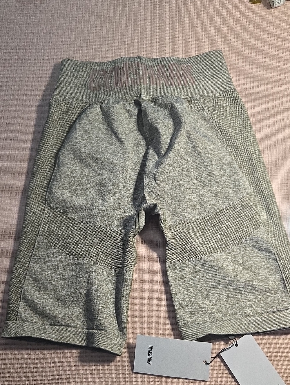 Gymshark   Flex Cycling Shorts/khaki/ Marl/taupe